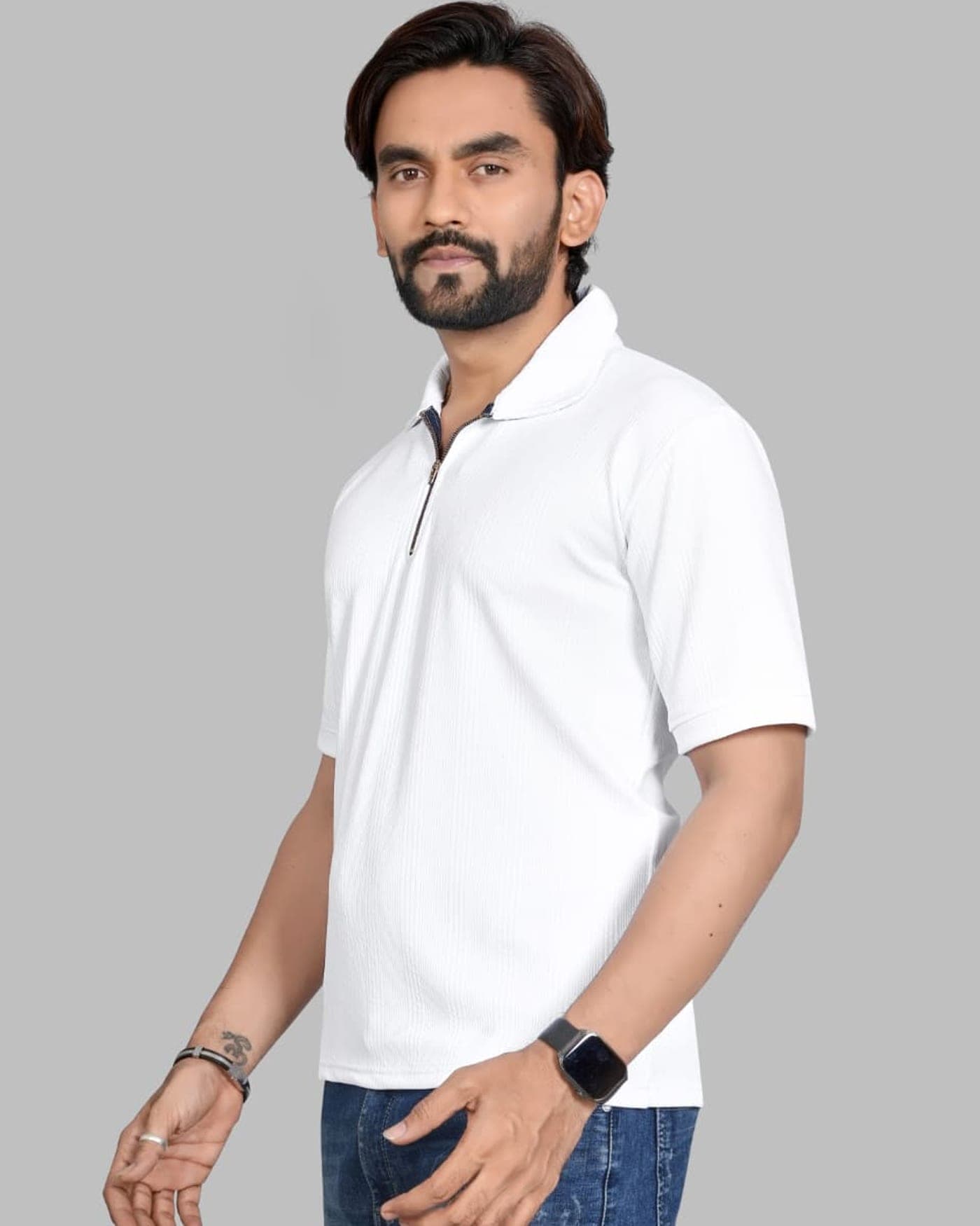 Chalk Zip Polo — photo 6 of 6