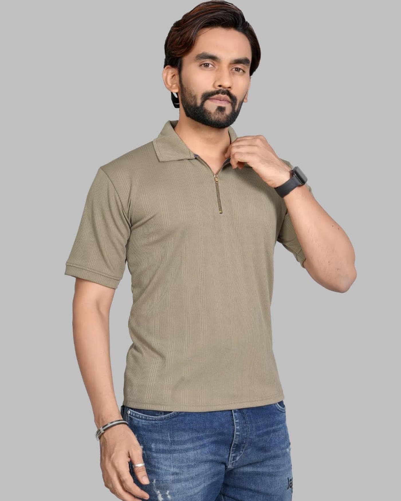 Reed Zip Polo — photo 3 of 3