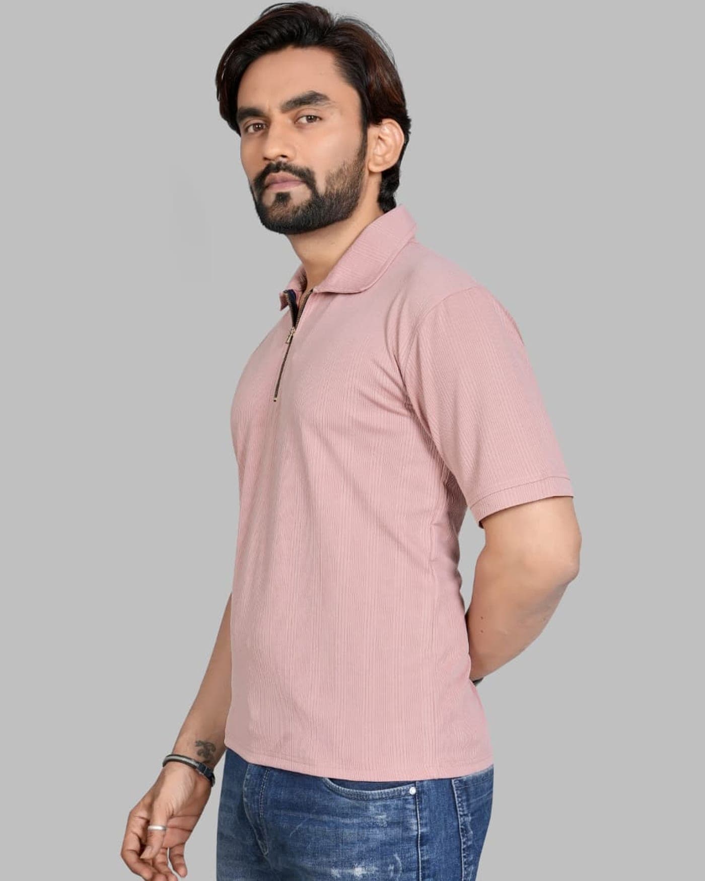 Rose Zip Polo — photo 3 of 6